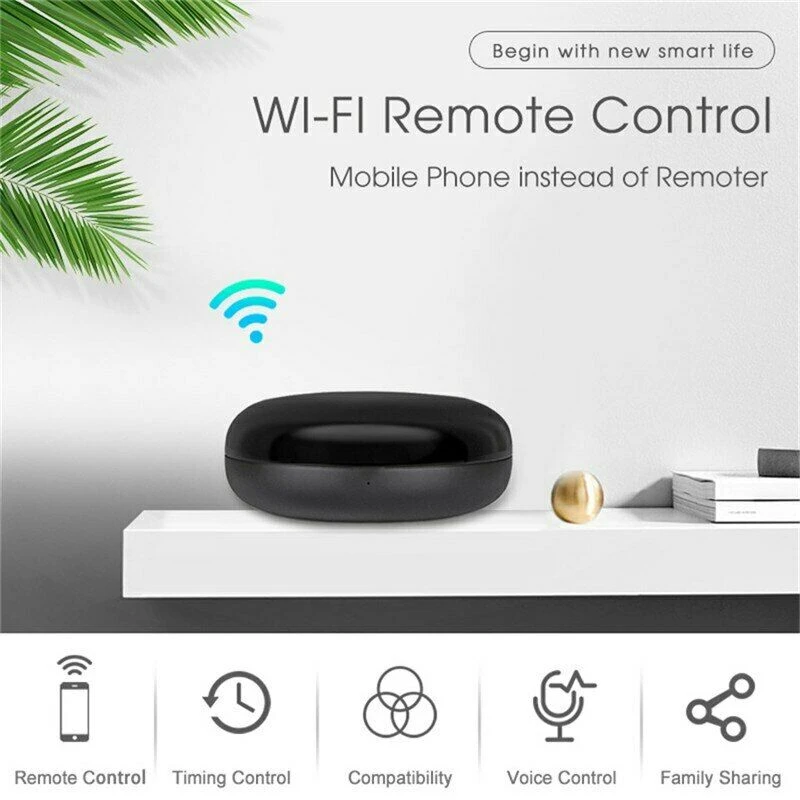 Универсальный умный Wifi ИК пульт дистанционного управления ler инфракрасный