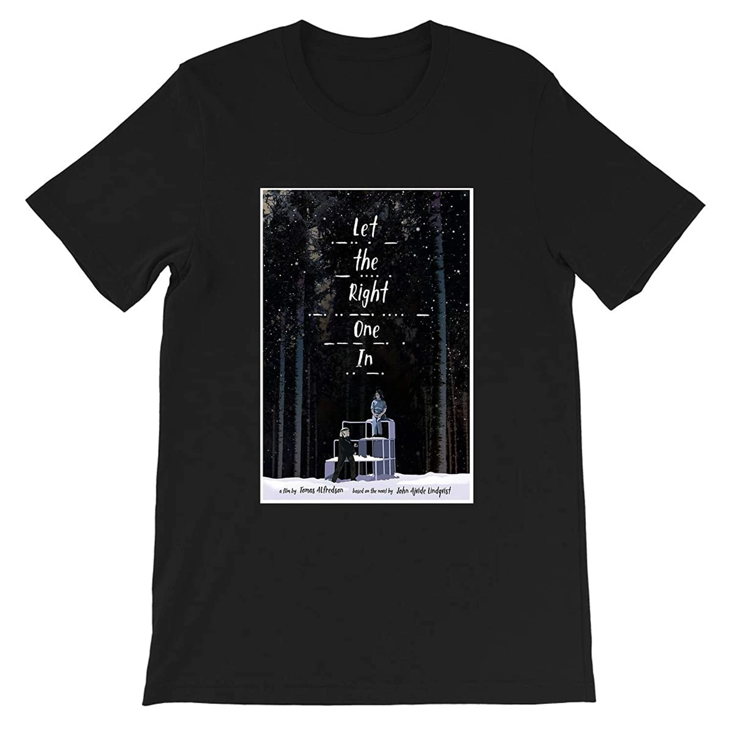 Пусть фильм правильный один в фильме постер Илай забавный ужас Хэллоуин кино