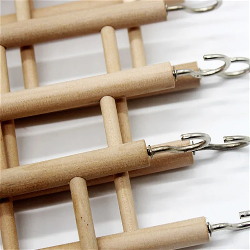 Деревянная маленькая лестница птица волнистый попугай хомяк клетка для мыши