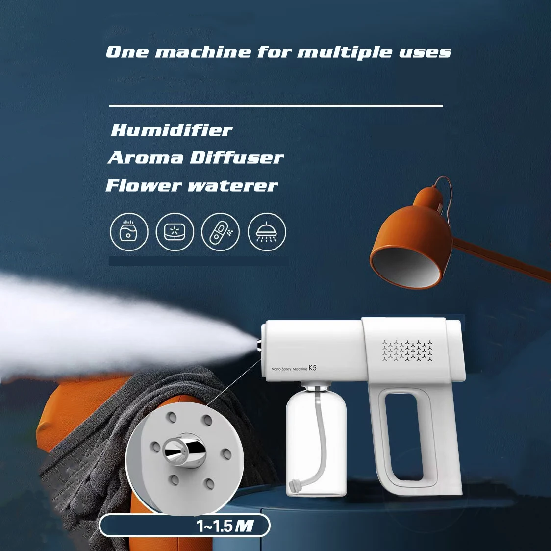 K5 для дезинфицирующего спрея спиртовая глина пестицид нанодезинфицирующий