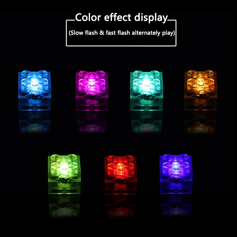 5 шт. 2x2 точечный светодиодный светильник красочные аксессуары классический