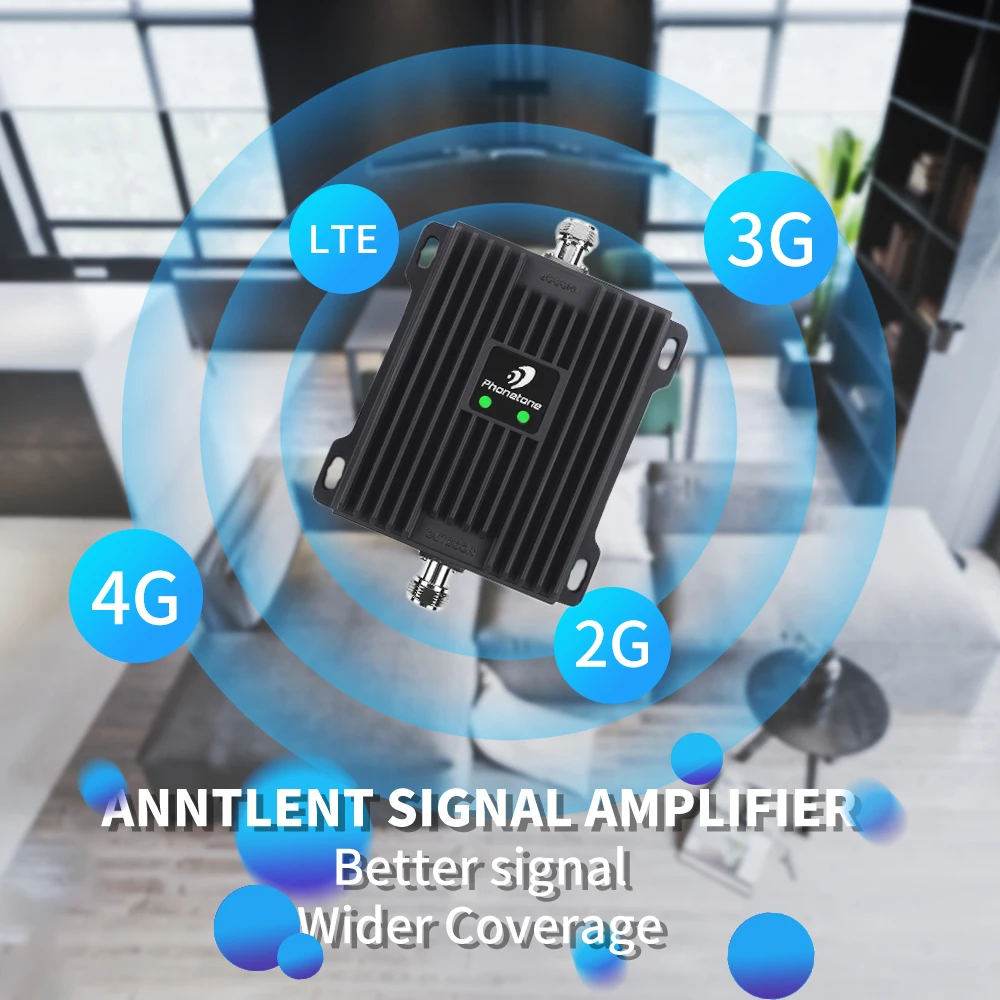 4G lte Amplifier Dual Band 800/2600MHz For Cellular Signal Booster 65dB Repeater With Magnet+Omni Antennas Fullset | Мобильные