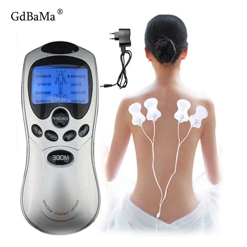 

Electrical Stimulator Relax Muscle Massager Full Body Pulse Tens Acupuncture Therapy 20 Pads Smart Fitness Electric Weight Loss
