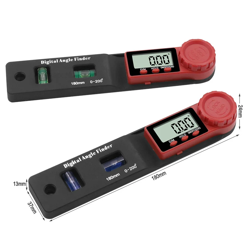 

Hand tool Digital Protractor Angle Finder Inclinometer electronic Level 360 degree with without Magnets Level angle slope test