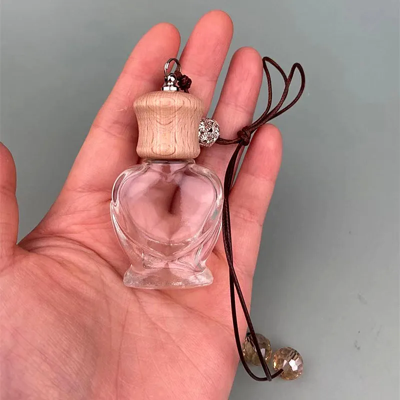 

100pcs Car Fragrance Perfume Air Freshener Hanging Bottle Various Car Pendants Ornaments Perfume Bottle