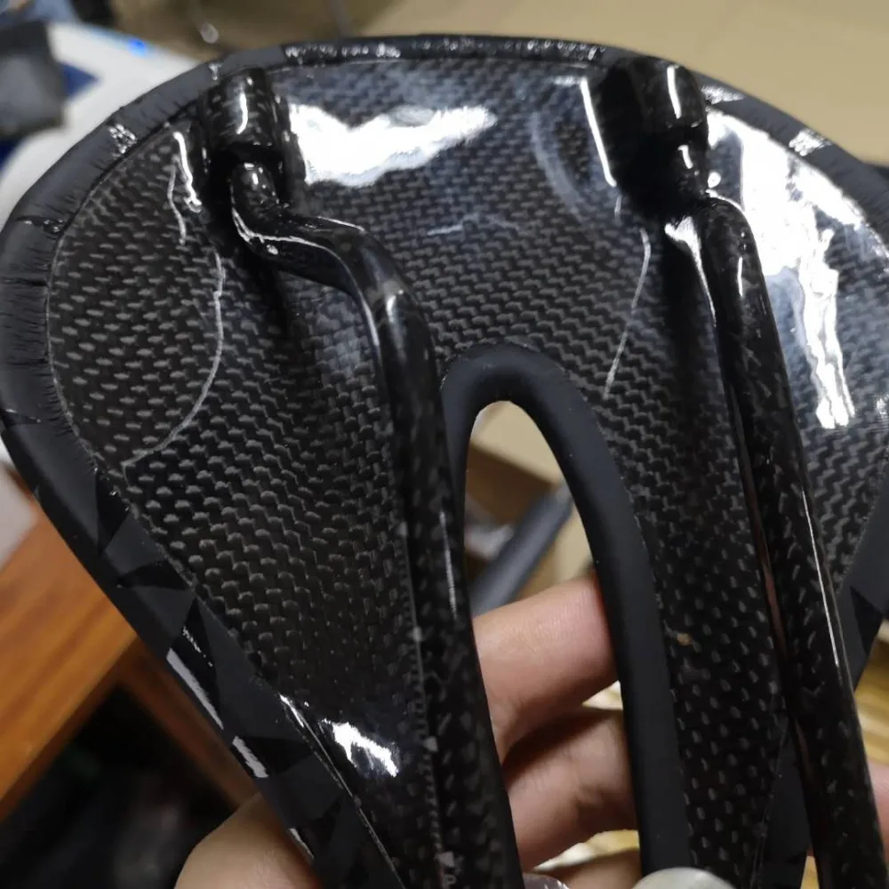 Карбоновое седло для шоссейного горного велосипеда велосипедное подушка полый