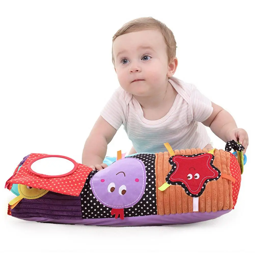 

Kid Crawling Mat Lying Pillow Soft Baby Children Carpet Gift Physical Training Doll Set Sleeping Rug Flower Bells