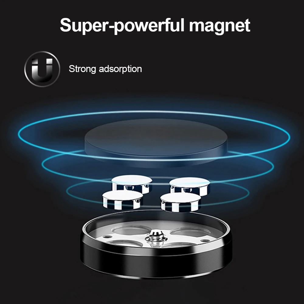 Магнитный автомобильный держатель для приборной панели плоский iPhone Samsung GPS