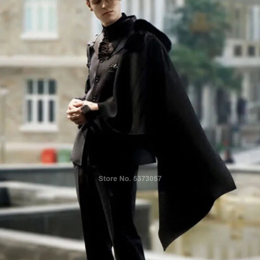 Мужская винтажная накидка рыцаря для косплея модная одежда в стиле стимпанк