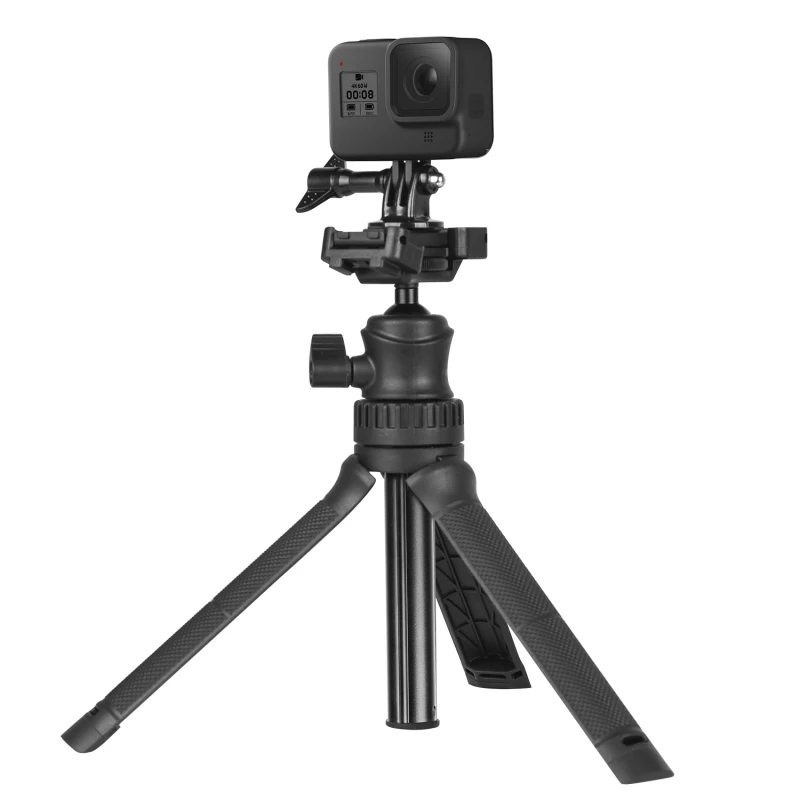 Вращающийся на 360 ° 3 в 1 беспроводной Bluetooth селфи-палка Выдвижной мини-штатив