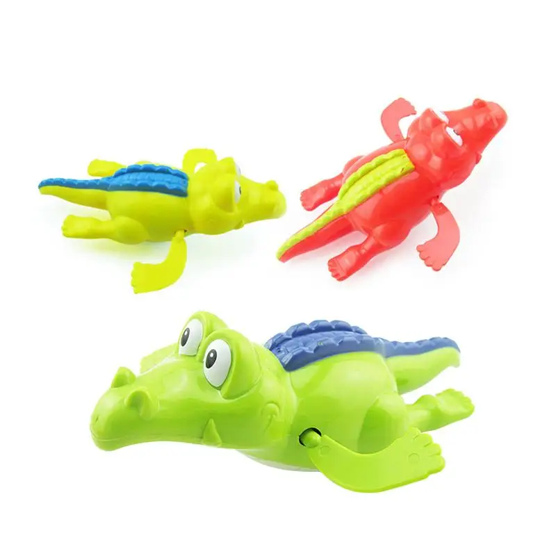 Игрушки для ванны в бассейне с изображением животных крокодила плавания игровой