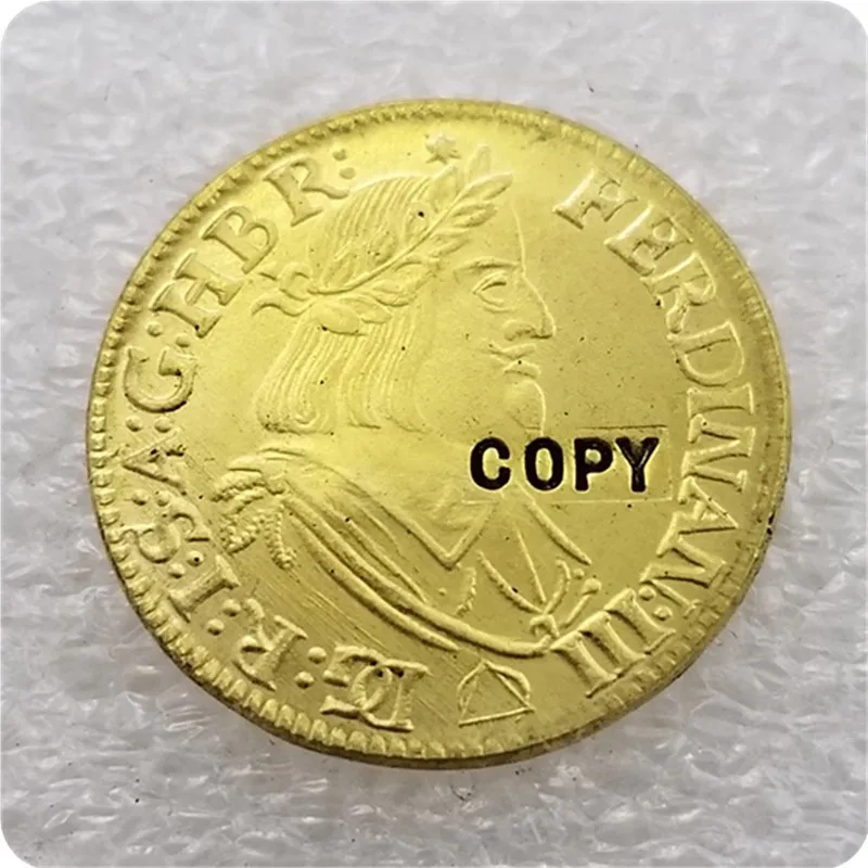 Коллекция 1647 года Ducat Ferdinand III Богемские венгерские юбилейские монеты копия