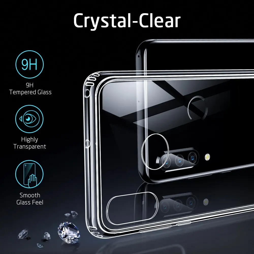 Чехол ESR из закаленного стекла для Huawei P30 P30Lite P20 P40 Pro задняя крышка Mate 20 30 Honor V30
