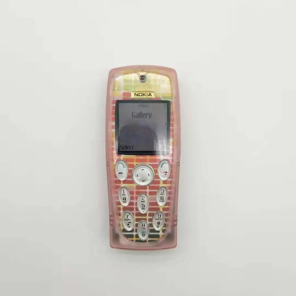 Оранжевый 3200 разблокированный телефон Nokia 3200 GSM 900/1800 мобильный телефон с арабским/русским языком - Цвет: Оранжевый