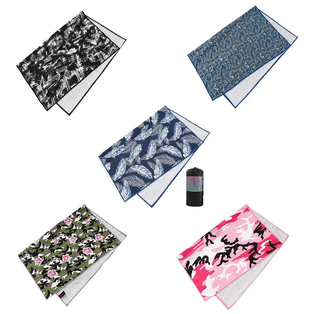 

Non Slip Hot Yoga Towel Absorbent Odorless Microfiber Mat Towel Portable Travel Yoga Mat For Hot Yoga Bikram Pilates