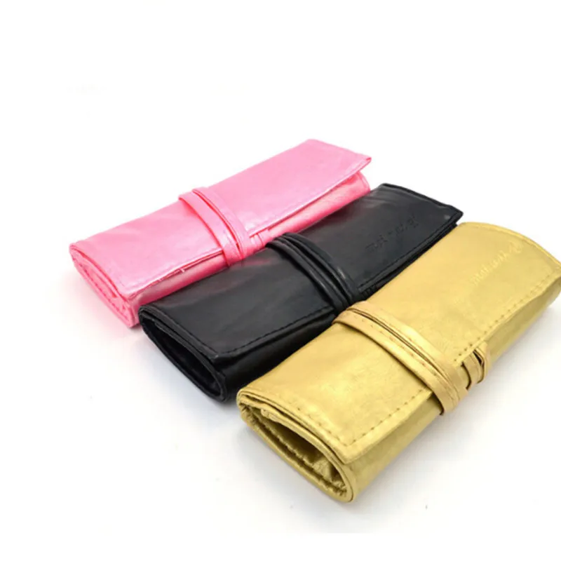 

Практичные косметические инструменты, полезные сумки, портативный чехол для кистей для макияжа, высококачественные однотонные сумки для х...