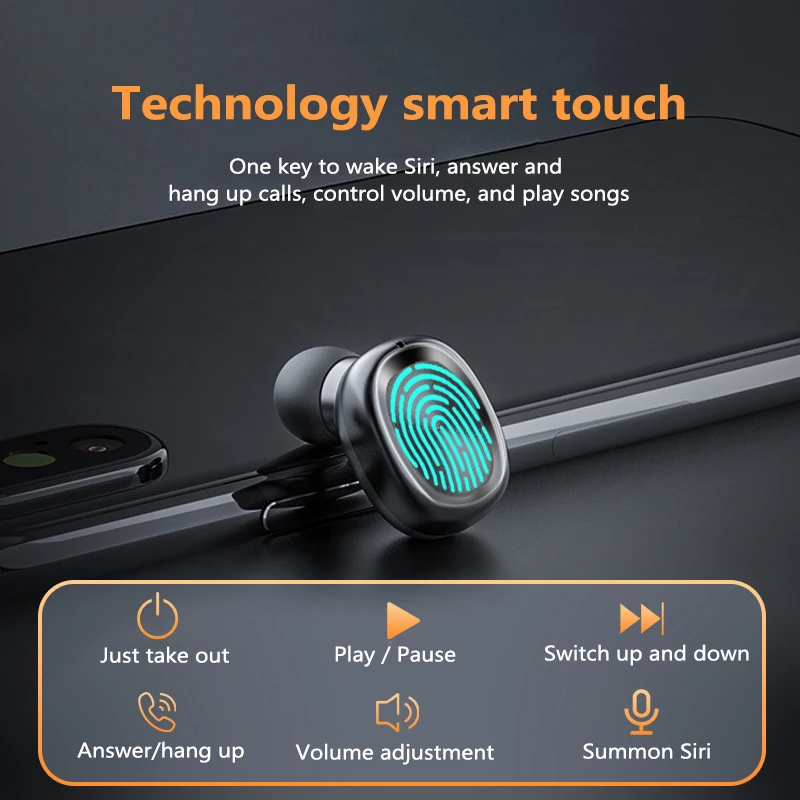 B9 9D стерео Hi Fi наушники вкладыши TWS беспроводные Bluetooth 5 1 гарнитура интеллигентая