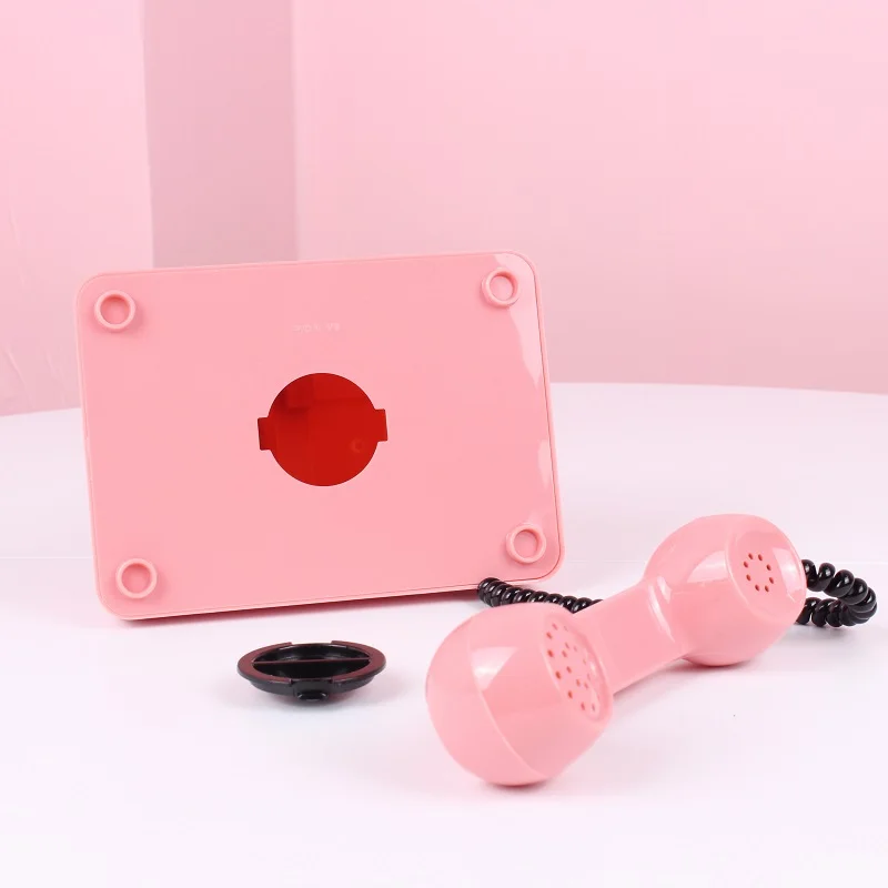 

Retro Cute Plastic Telephone Model Piggy Bankt Kids Coin Bank Money Saving Box Decorative Ornaments Craft