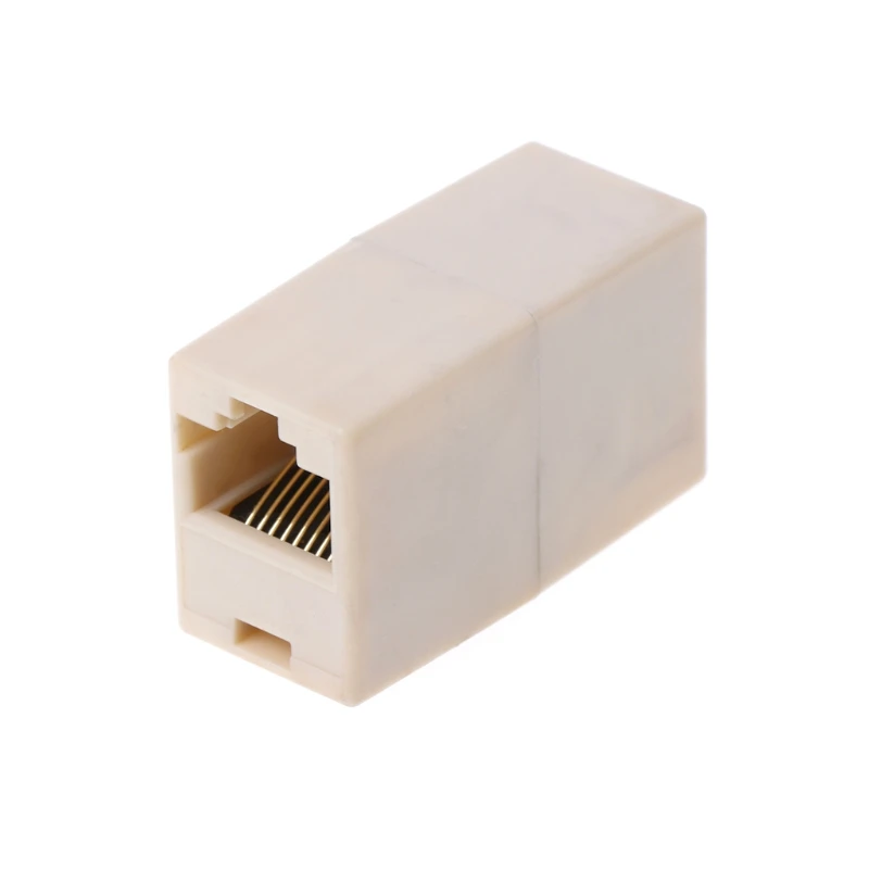 2020 Новый RJ45 CAT5 CAT5E сетевой Ethernet разъем адаптера|Соединители| |