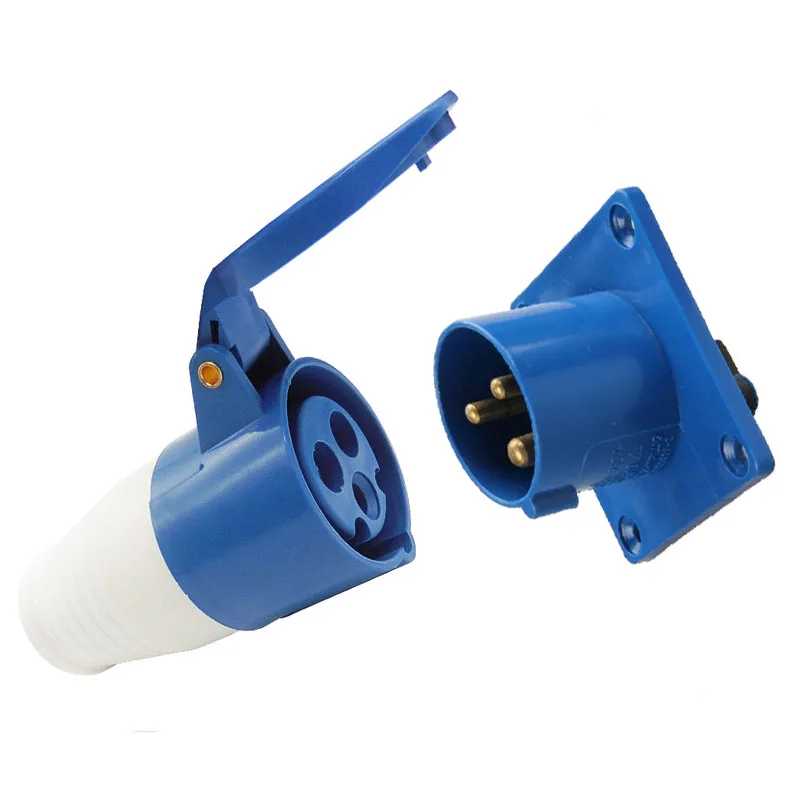 Промышленная машина розетка для комнаты IP44 водонепроницаемая 16A/32A электрический