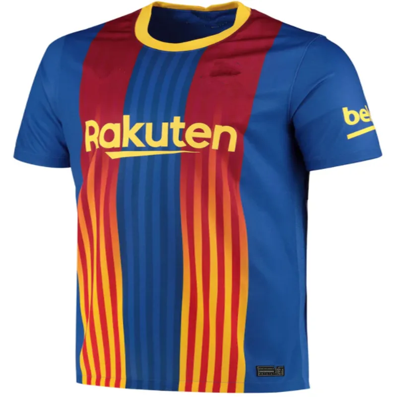 

new 2122 MESSI adult OUTINHO BarcelonaES SUAREZ PIQUE O. DEMBELE ANSU FATI GRIEZMANN MESSI DE JONG new men Top Quality jersey