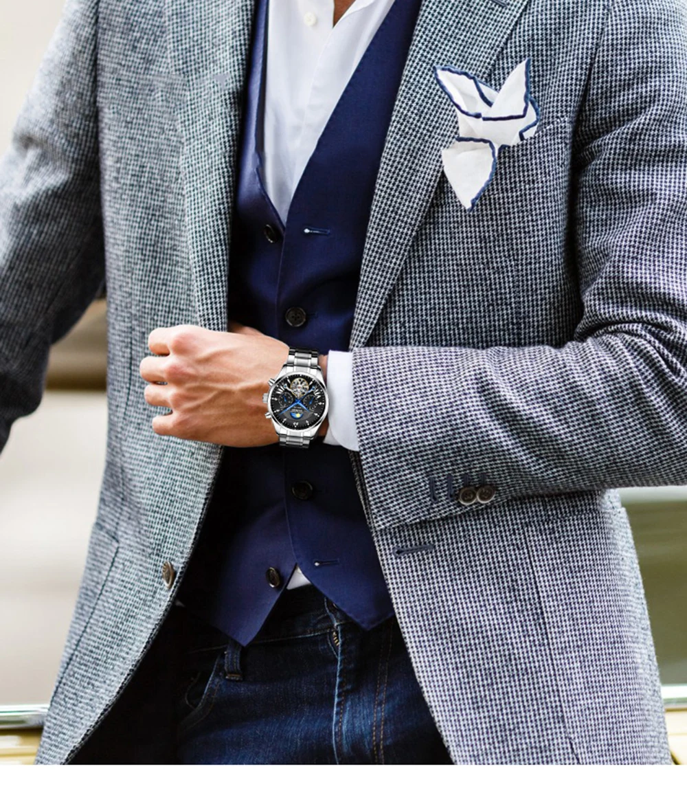 GUANQIN автоматические/механические/роскошные часы золотые reloj hombre мужские часы мужские/мужские часы Топ бренд класса люкс tourbillon