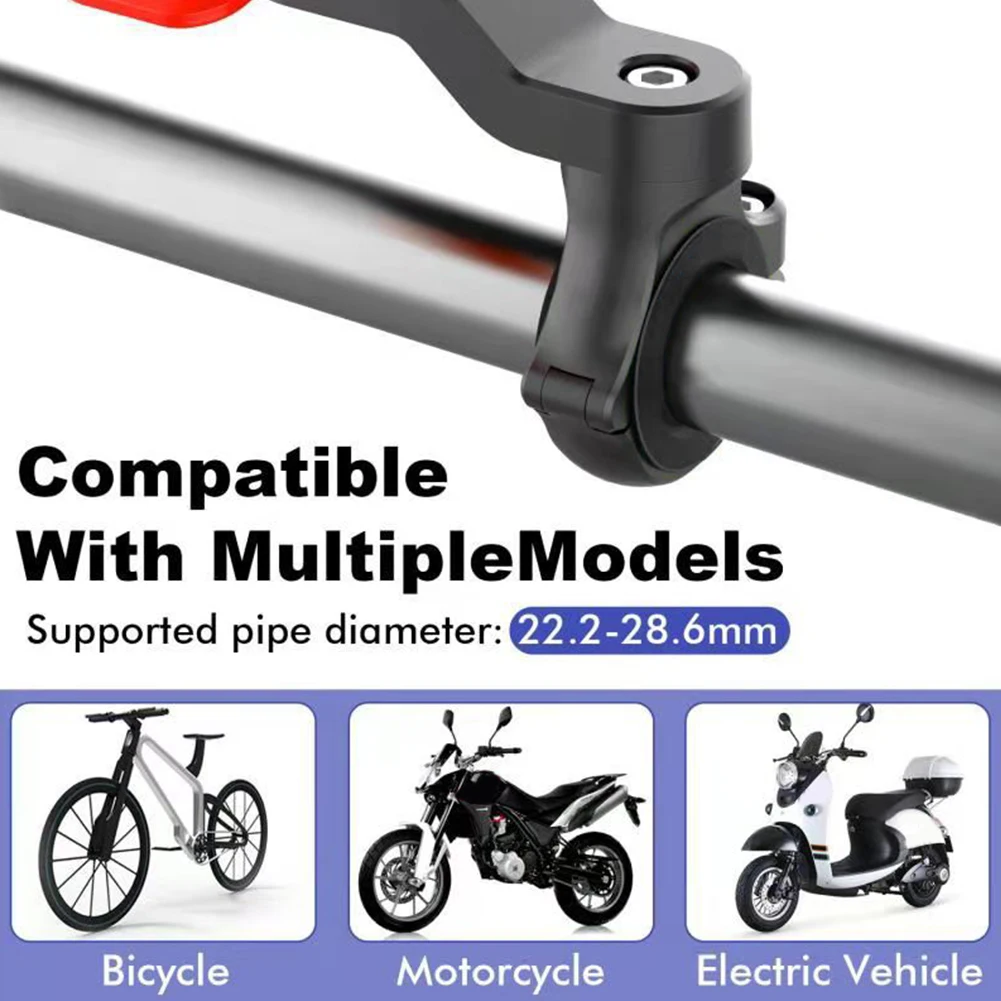 Bicycle Phone Holder Reusable Fast Install Anti Fall Universal Portable Handle Mount Motocycle Adjustable Bike Accessories | Спорт и
