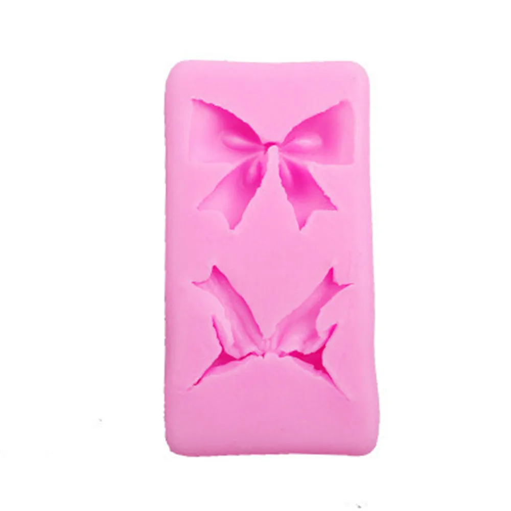 

Many Mini Bows Bow-knot Shape Silicone Mold 3D Rosette Fondant Moulds Sugar Lace Mold Cake Brim Decorating Tools
