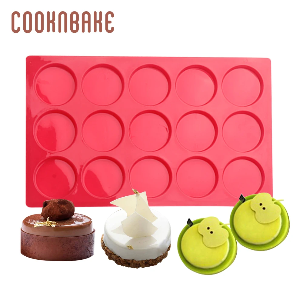 COOKNBAKE силиконовая форма для тортов кондитерских изделий 15 полости мыла