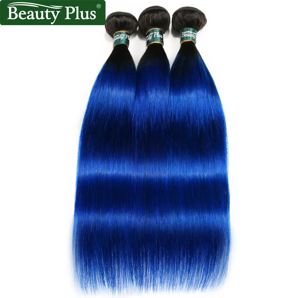 Пряди синих волос для наращивания 3 варианта сделок бразильские Прямые