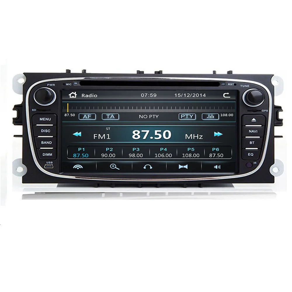 Автомагнитола 2 Din для Ford/Focus/S-Max/Mondeo 9/GalaxyC-Max | Автомобили и мотоциклы