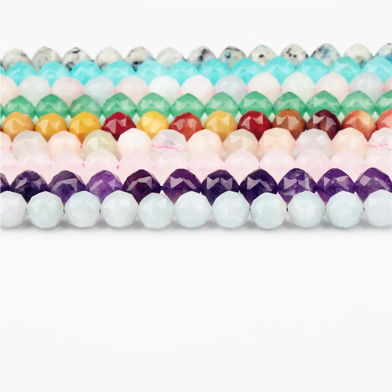 Linxiang 6 / 8 10 12mm Natural jewelry sea blue pearl interval DIY Forman and women's bracelet necklace accessories | Украшения и