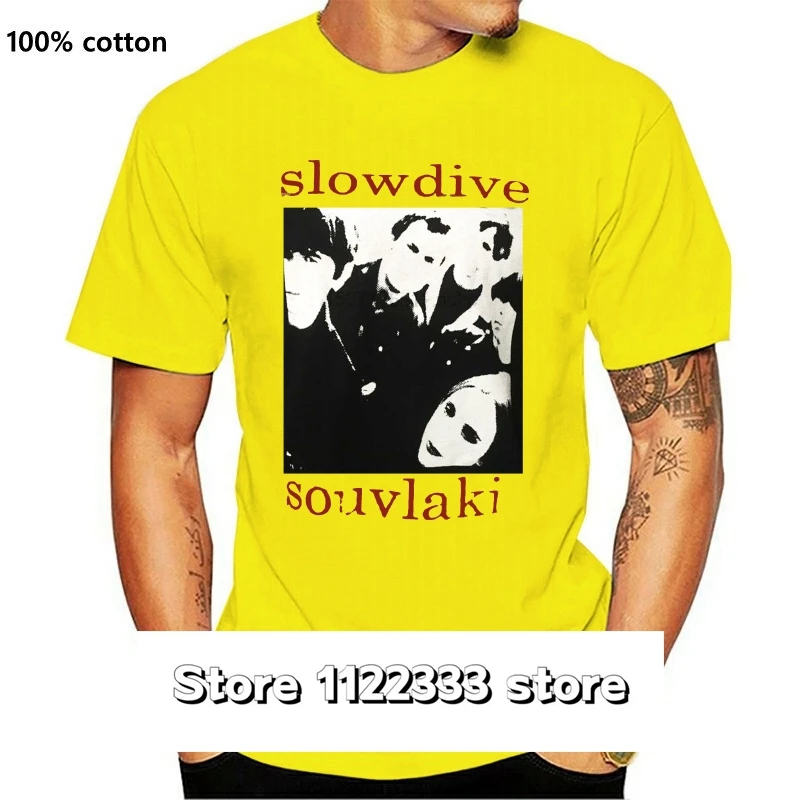 

Slow Dive SOUVLAKI-Camiseta grullas my blooding valentine, disfraz de fanclub, paseo en vinilo, cd