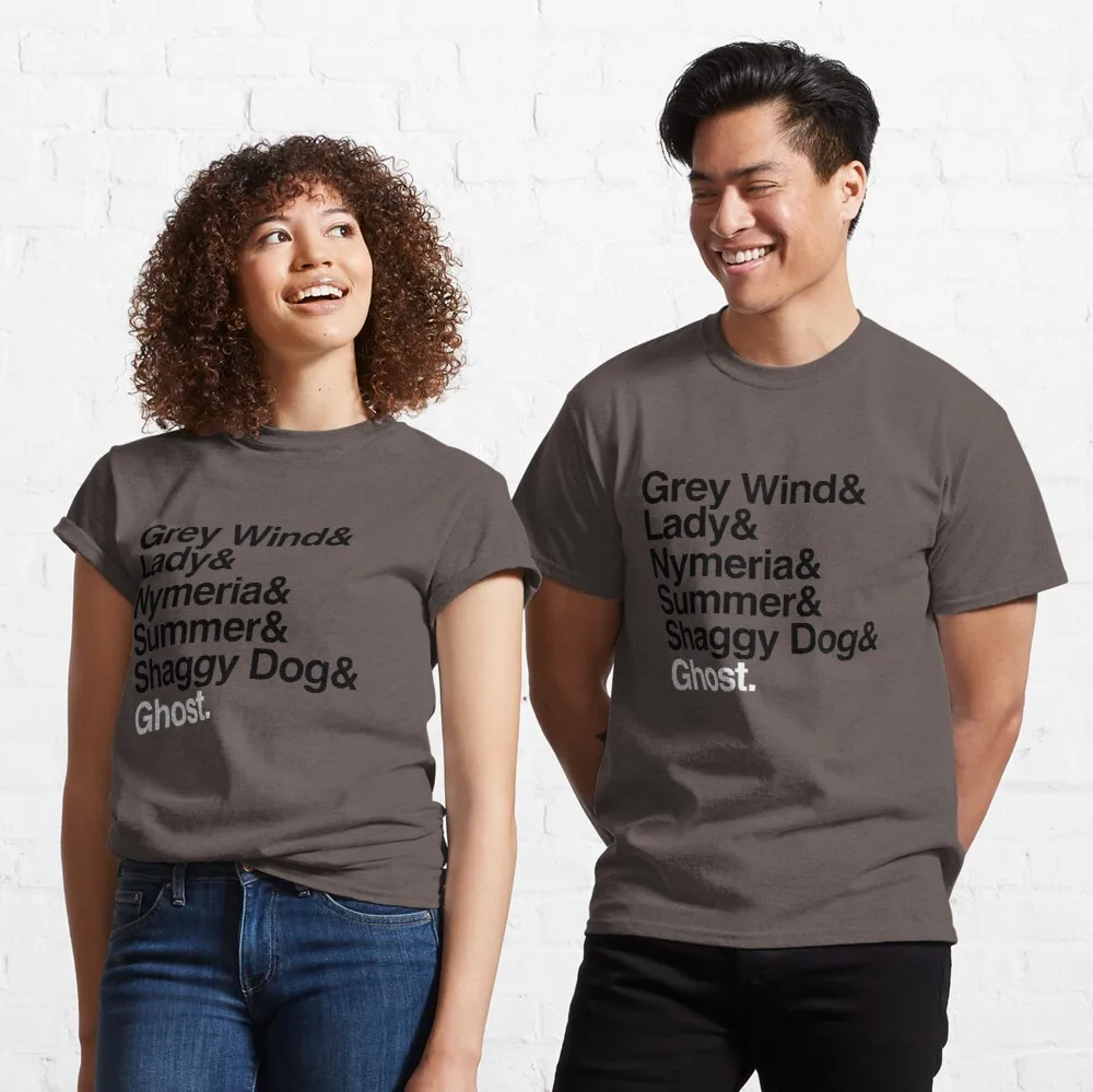 

Tops T Shirt Women The Direwolves Classic T-Shirt
