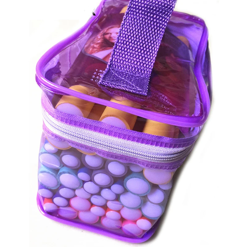 

MOONBIFFY 42pcs/set 7 Styles Magic Hair Curler Rollers Spiral Foam Bendy hair curling flexi rods drop shipping