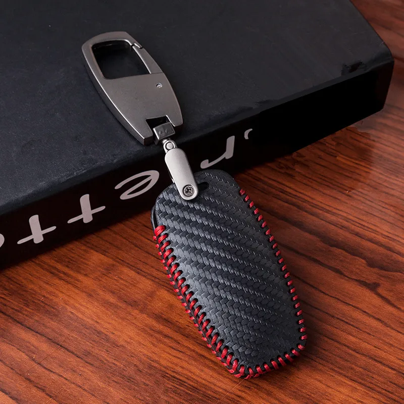 Luminous Leather car key case cover For Haval Great Wall Wingle HAVAL H5 H6 keychain accessories Car Remote Key Case | Автомобили и