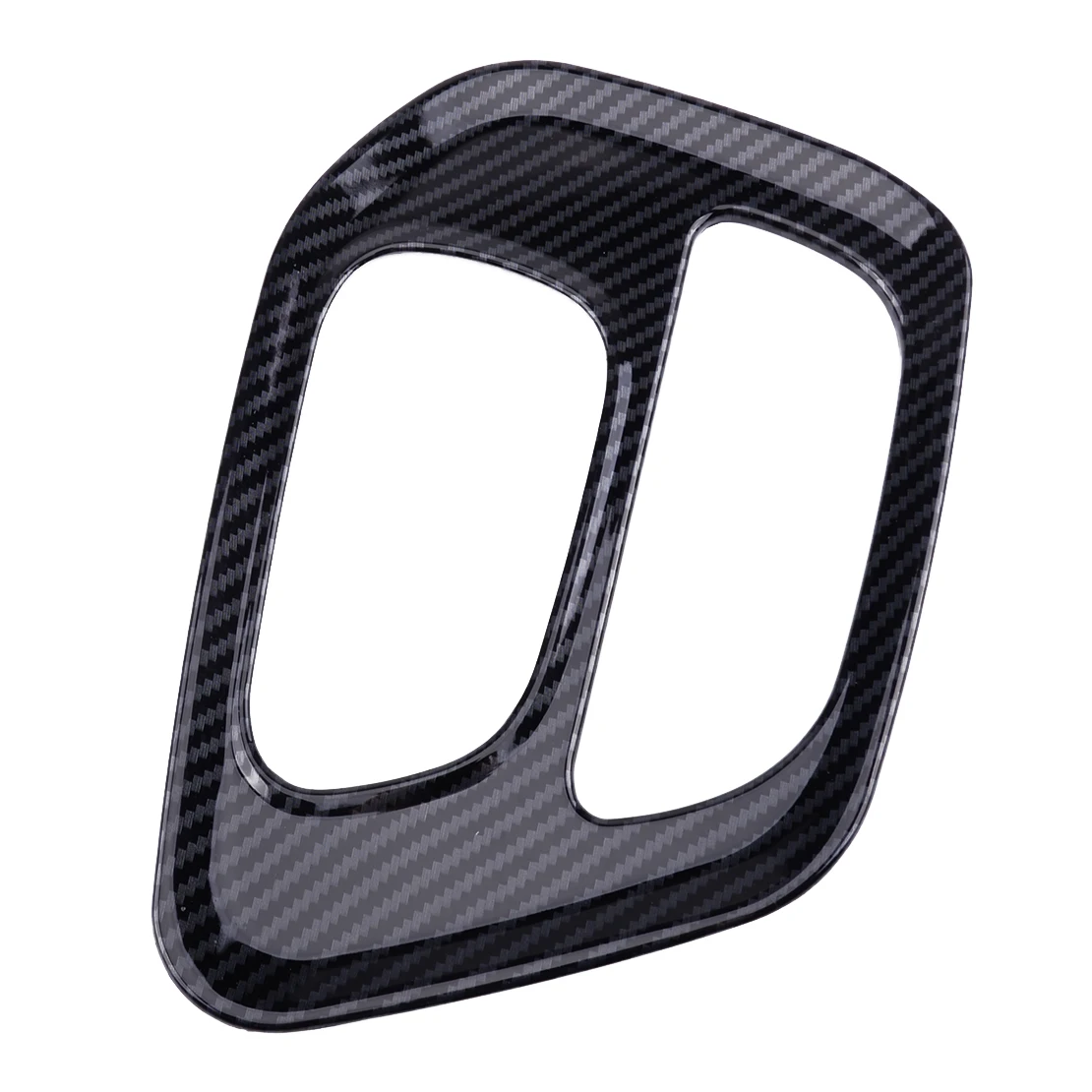 

Carbon Fiber Style Gear Shift Box Panel Decoration Cover Trim Fit For Dodge Challenger 2015 2016 2017 2018 2019