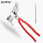 Универсальный молоток, трубный ключ, плоскогубцы, отвертка, пистолет для ногтей, стальной степлер для ногтей, многофункциональный деревообрабатывающий молоток, плотничный фиттер