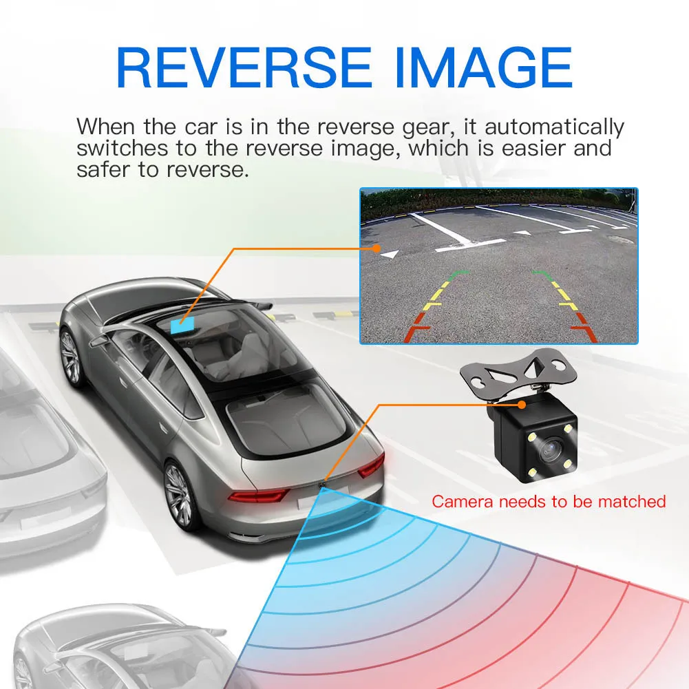 Автомагнитола на Android 8 1 с четырёхъядерным процессором 7 &quot 2DIN GPS Navi Wi Fi