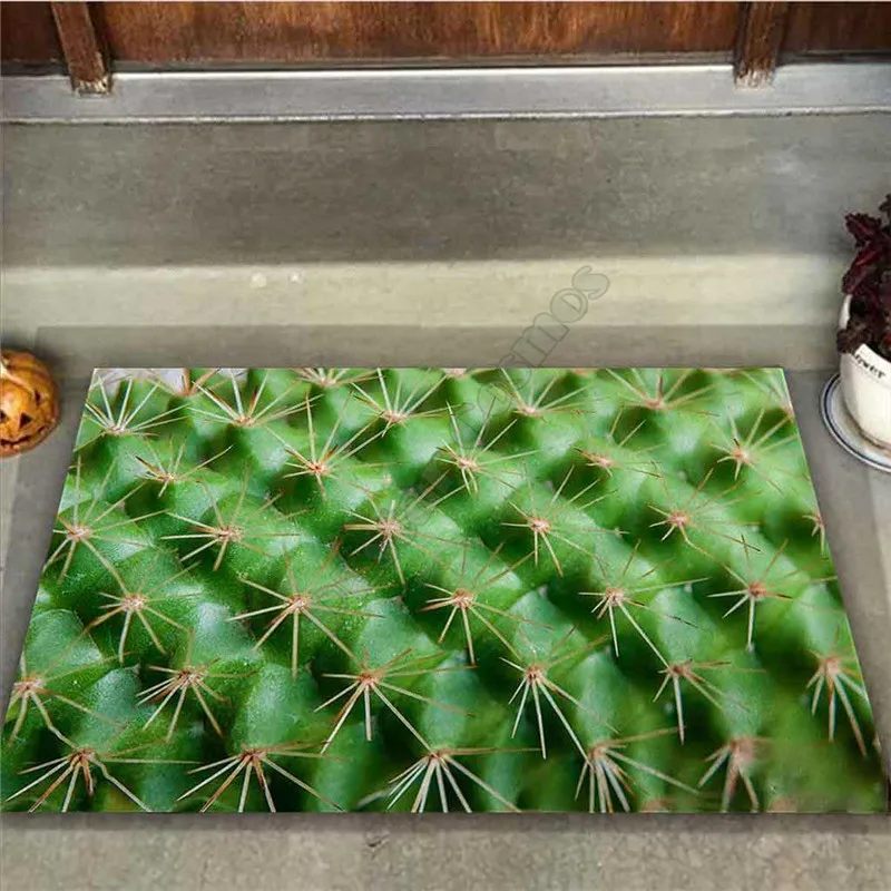 

Cactus doormat 3D All Ove Printed Non Slip Door Floor Mats Decor Porch Doormat
