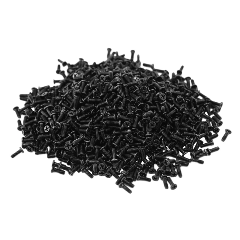

1000/шт круглая плоская головка Винт Крест ноутбук компьютер винт M1, 4x4 мм