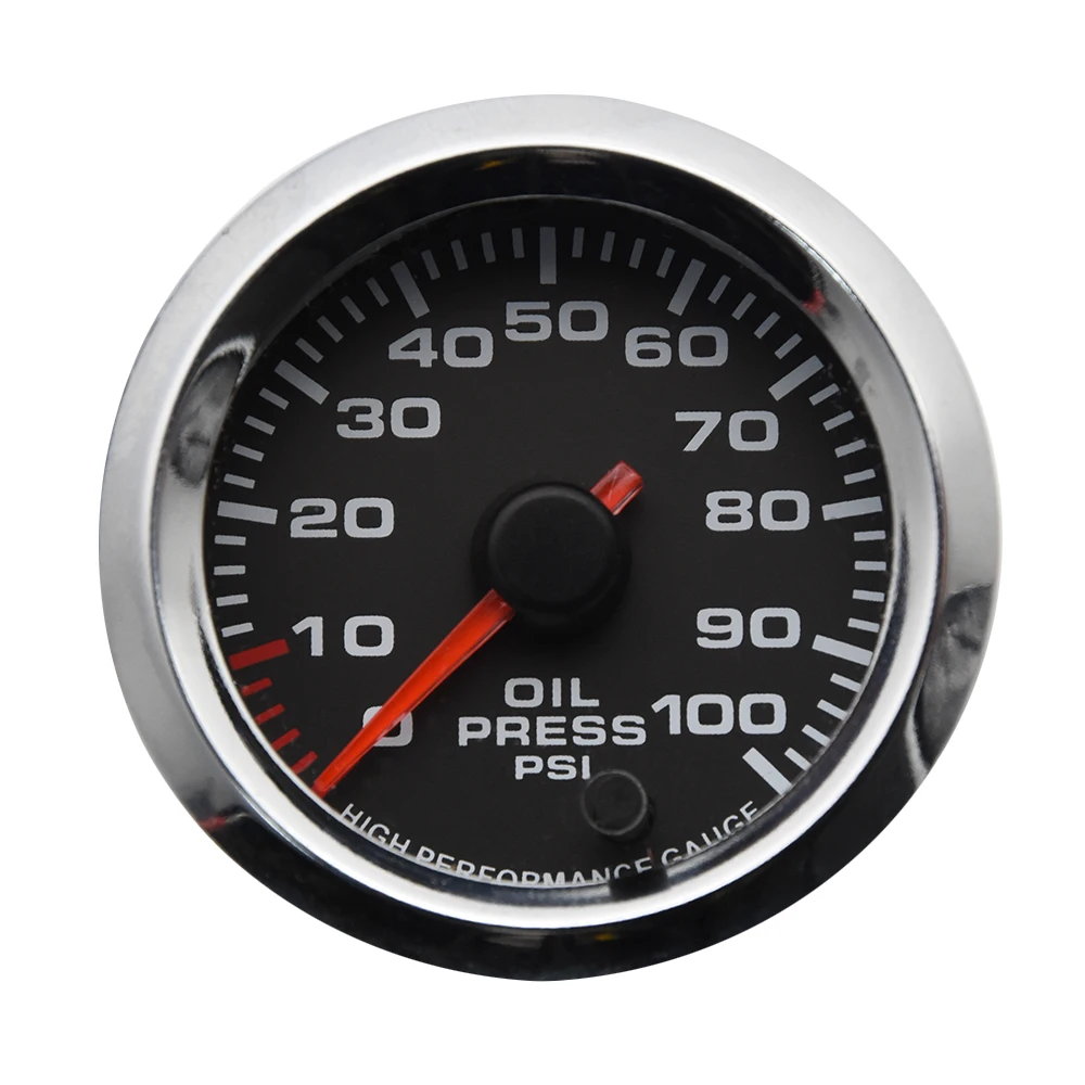 52MM Gauge PSI Oil Pressure with Sensors 7 Color Display Backlight LED 2 Inch 0-100 Press for Car Truck | Автомобили и мотоциклы