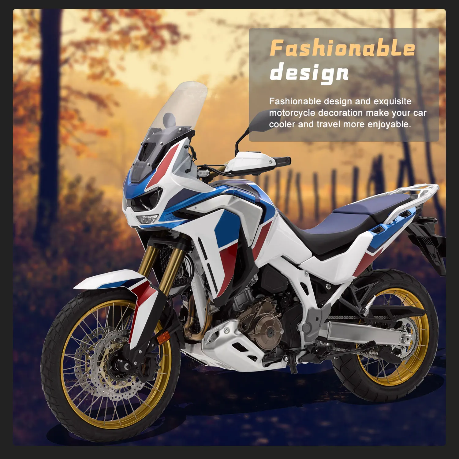 Покрытие для ветрового стекла CRF 1100 L боковые панели дефлектор ветра Honda CRF1100L Africa