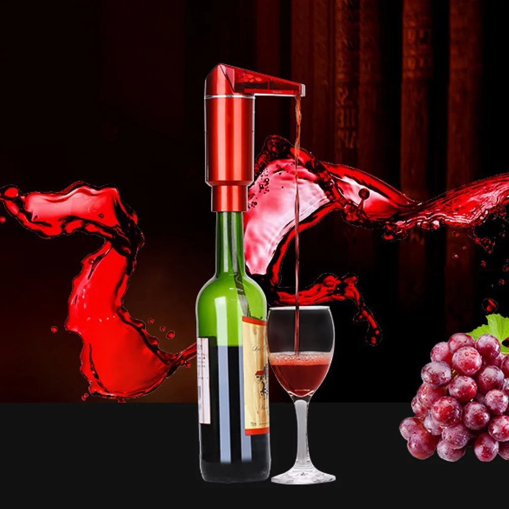 Portable Single Button Design Electric Red Wine Quick Decanter Aerator Pourer Automatic Dispenser Tools Accessory | Дом и сад