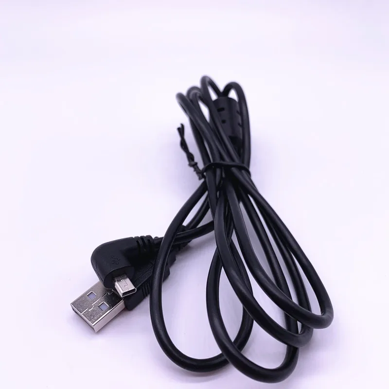 USB штекер к проводу 8-контактный левый Угловой 90 градусов кабель для передачи