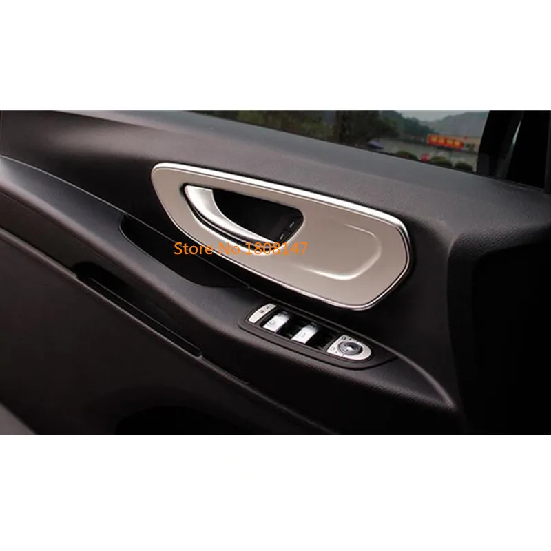 Автомобильная накладка на дверь из АБС-пластика внутренняя Встроенная ручка