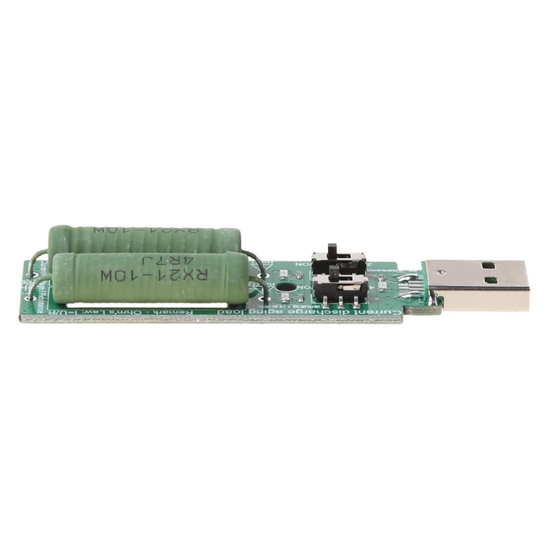 USB-резистор OOTDTY электронная нагрузка с переключателем 3 тока тестер