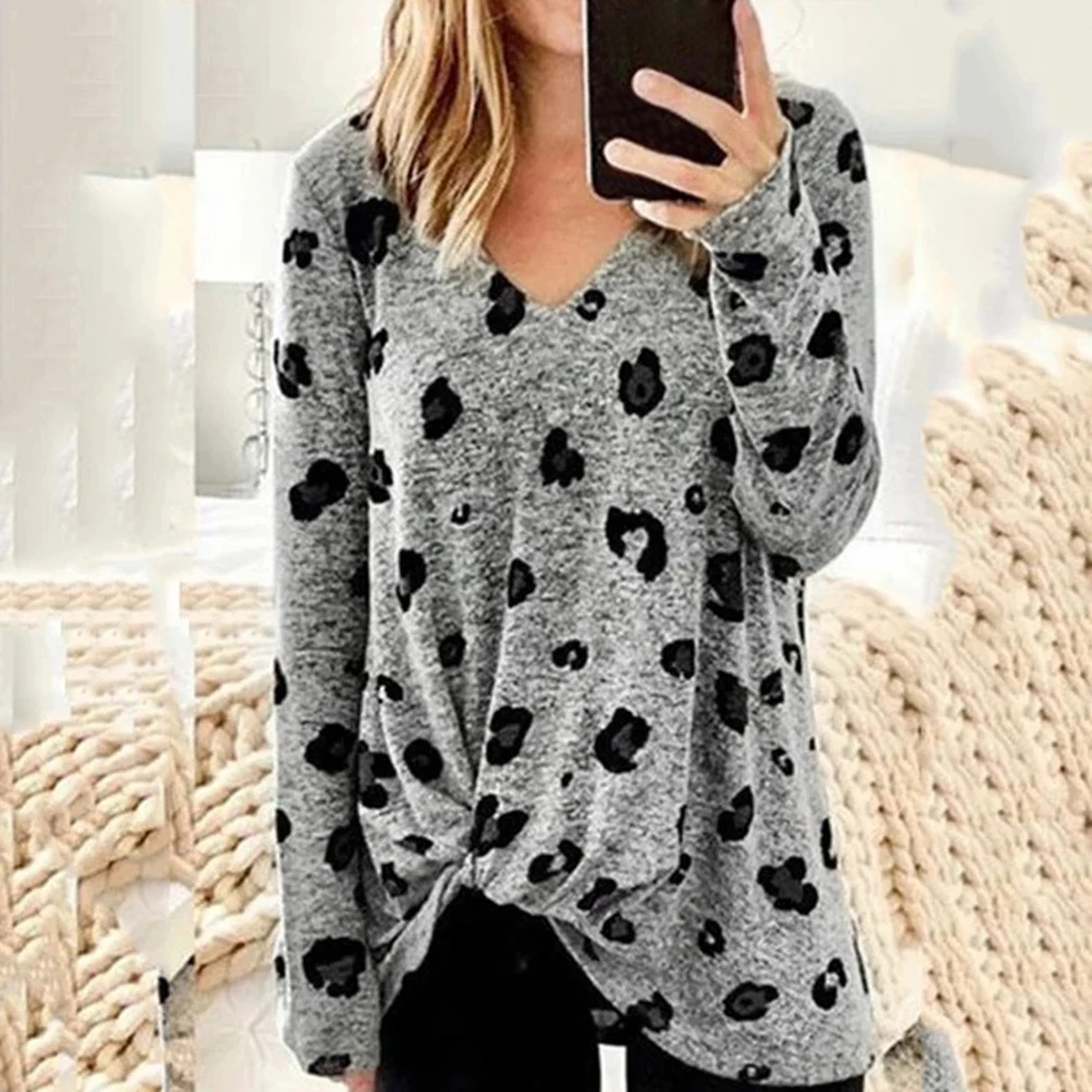 HEFLASHOR 2019 модная женская Повседневная тенниска с треугольным вырезом в форме