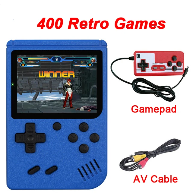 Портативная игровая приставка в стиле ретро консоль для видеоигр с поддержкой
