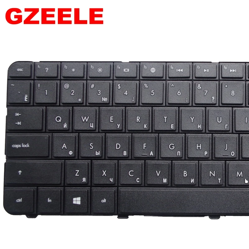Русская клавиатура для ноутбука HP Pavilion черно белая G6 2000 2100 2200 2211SR 2300|russian laptop